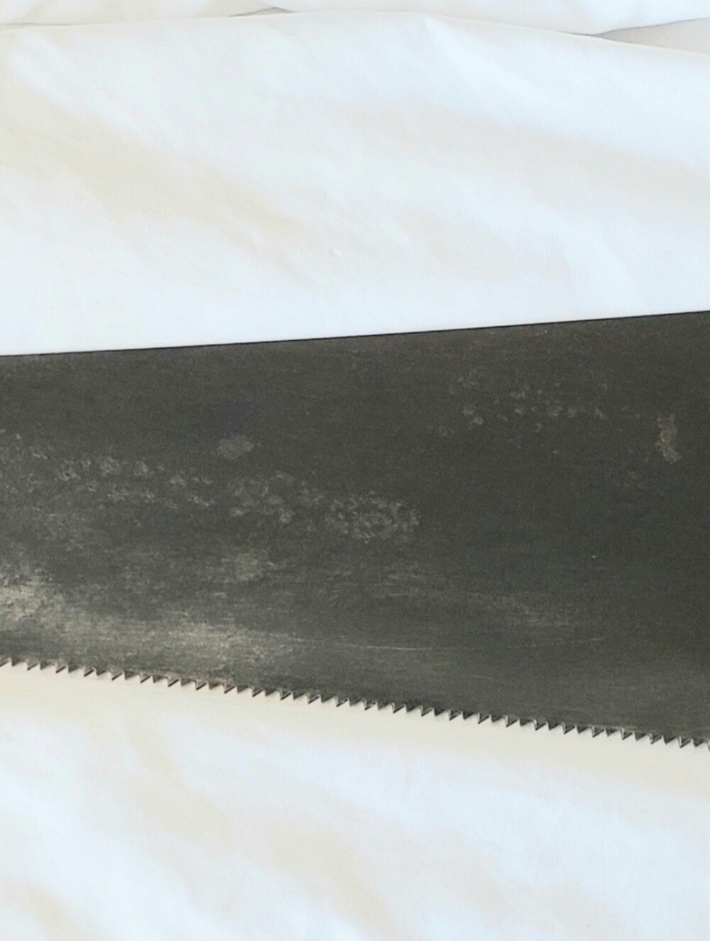 VINTAGE WARRANTED SUPERIOR EAGLE LOGO WHEAT HANDLE 26" HAND SAW³